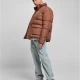 Мъжко яке в кафяв цвят Urban Classics Short Puffer, Зимни якета - Hoodstyle.bg
