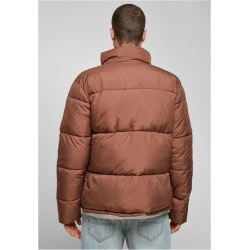 Мъжко яке в кафяв цвят Urban Classics Short Puffer