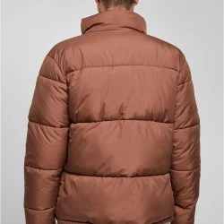 Мъжко яке в кафяв цвят Urban Classics Short Puffer