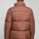 Мъжко яке в кафяв цвят Urban Classics Short Puffer, Зимни якета - Hoodstyle.bg