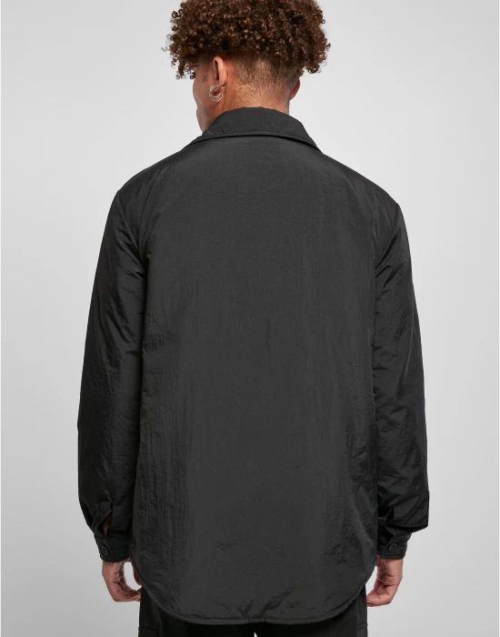 Мъжко яке в черен цвят Urban Classics Padded Nylon, Пролет / Есен - Hoodstyle.bg