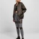 Дамско Бомбър ЯкеLadies Oversized Satin Bomber Jacket black XXL