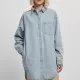 Дамска дънкова рокля в син цвят Urban Classics, Рокли - Hoodstyle.bg