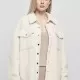 Дамска пухена риза в пясъчен цвят Urban Classics, Блузи - Hoodstyle.bg