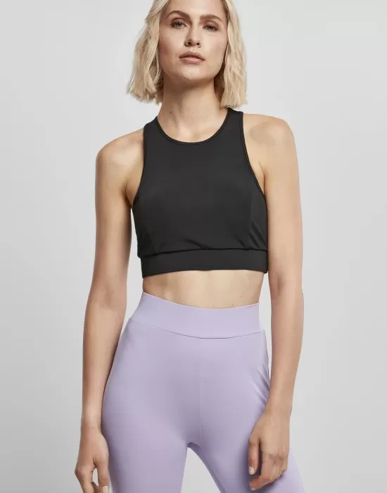 Спортен сутиен в черен цвят Urban Classics, Жени - Hoodstyle.bg