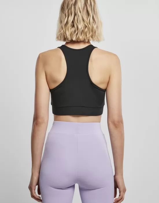 Спортен сутиен в черен цвят Urban Classics, Жени - Hoodstyle.bg