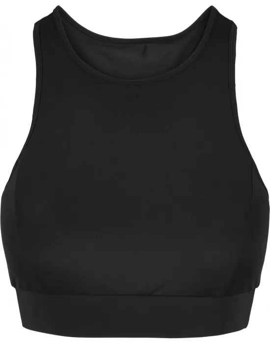 Спортен сутиен в черен цвят Urban Classics, Жени - Hoodstyle.bg