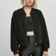 Дамски пухен бомбър в черен цвят Urban Classics, Якета - Hoodstyle.bg