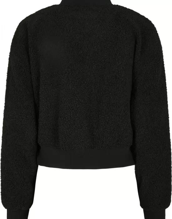 Дамски пухен бомбър в черен цвят Urban Classics, Якета - Hoodstyle.bg