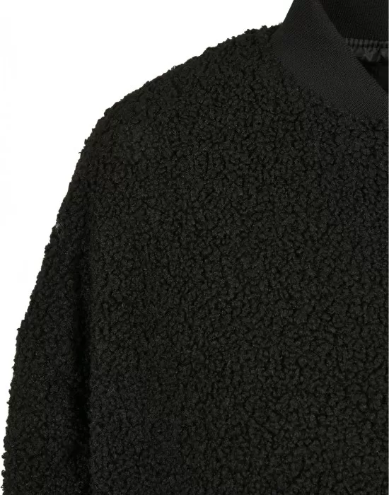 Дамски пухен бомбър в черен цвят Urban Classics, Якета - Hoodstyle.bg