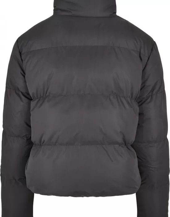Дамско яке в черен цвят Urban Classics Peached Puffer, Якета - Hoodstyle.bg