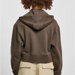 Дамско яке в кафяво Urban Classics,модел Short Oversized