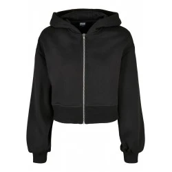 Дамско яке в черно Urban Classics Short Oversized