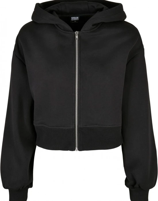 Дамско яке в черно Urban Classics Short Oversized, Якета - Hoodstyle.bg