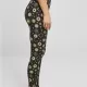 Дамски дълъг клин в цветен десен Urban Classics Ladies AOP Leggings blacksun, Клинове - Hoodstyle.bg