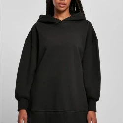 Дамски широк суичър с качулка в черен цвят Urban Classics Big Oversized Hoody