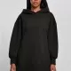 Дамски широк суичър с качулка в черен цвят Urban Classics Big Oversized Hoody, Суичъри - Hoodstyle.bg