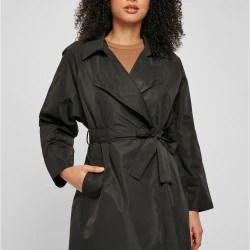 Дамски шлифер в черен цвят Urban Classics Trench Coat