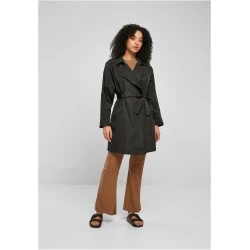 Дамски шлифер в черен цвят Urban Classics Trench Coat