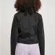 Дамско дънково яке в черен цвят Ladies Denim Jacket, Якета Пролет / Есен - Hoodstyle.bg