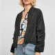 Дамско Бомбър ЯкеLadies Recycled Batwing Bomber Jacket black XXL