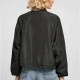 Дамско Бомбър ЯкеLadies Recycled Batwing Bomber Jacket black XXL