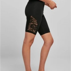 Дамски къс клин в черен цвят Ladies High Waist Shorts 