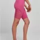 Дамски къс клин в розов цвят Ladies High Waist Shorts, Клинове - Hoodstyle.bg