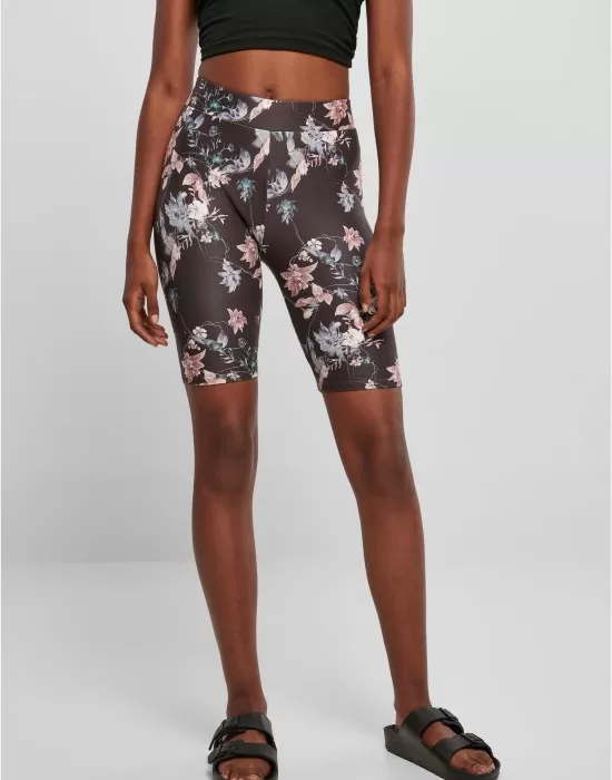 Дамски къс клин в цветен десен Ladies Soft Shorts, Клинове - Hoodstyle.bg
