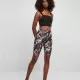 Дамски къс клин в цветен десен Ladies Soft Shorts, Клинове - Hoodstyle.bg