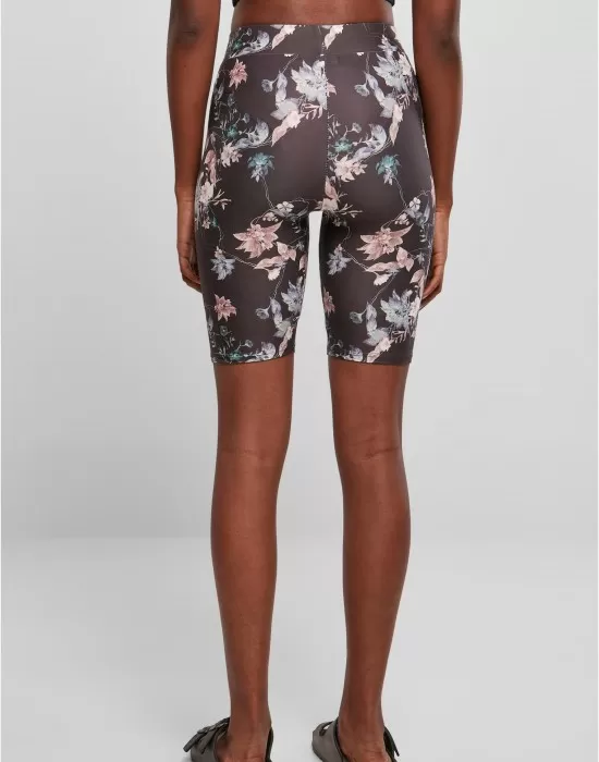 Дамски къс клин в цветен десен Ladies Soft Shorts, Клинове - Hoodstyle.bg