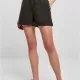 Дамски къси гащи в черен цвят Paperbag Shorts, Къси панталони - Hoodstyle.bg