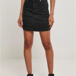 Дънкова пола в черен цвят Ladies Denim Mini Skirt 