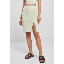 Дамска пола в цвят мента Ladies Rib Knit Skirt