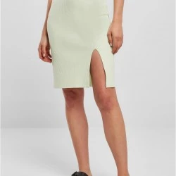Дамска пола в цвят мента Ladies Rib Knit Skirt