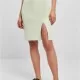 Дамска пола в цвят мента Ladies Rib Knit Skirt, Поли - Hoodstyle.bg