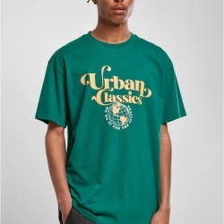 Мъжка тениска в зелен цвят Urban Classics