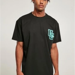 Мъжка черна тениска Glow Logo Tee