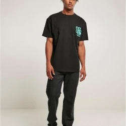 Мъжка черна тениска Glow Logo Tee