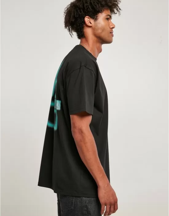 Мъжка черна тениска Glow Logo Tee, Тениски - Hoodstyle.bg