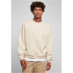 Мъжка блуза в пясъчен цвят Urban Classics 80's Crewneck