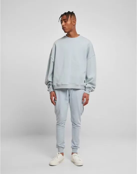 Мъжка светлосиня блуза Urban Classics 80's Crewneck, Блузи - Hoodstyle.bg