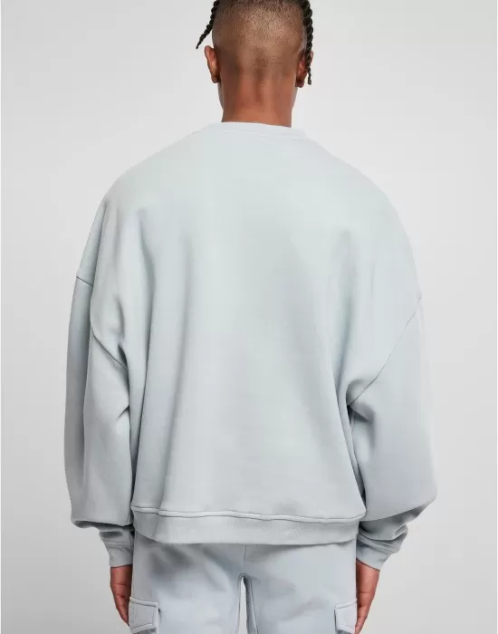 Мъжка светлосиня блуза Urban Classics 80's Crewneck, Блузи - Hoodstyle.bg