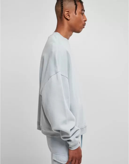 Мъжка светлосиня блуза Urban Classics 80's Crewneck, Блузи - Hoodstyle.bg