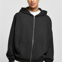 Мъжки суичър с качулка в черен цвят Urban Classics Zip Hoody