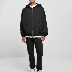Мъжки суичър с качулка в черен цвят Urban Classics Zip Hoody