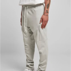 Мъжко спортно долнище в светлосив цвят Low Crotch Sweatpants