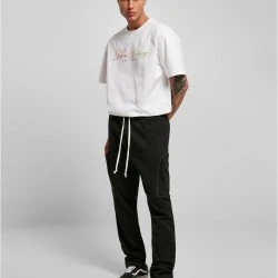 Мъжко спортно долнище в черен цвят Low Crotch Sweatpants
