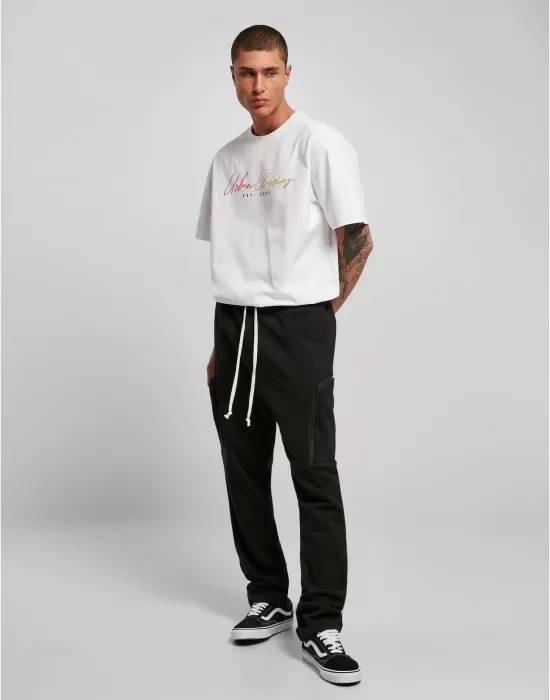 Мъжко спортно долнище в черен цвят Low Crotch Sweatpants, Долнища - Hoodstyle.bg