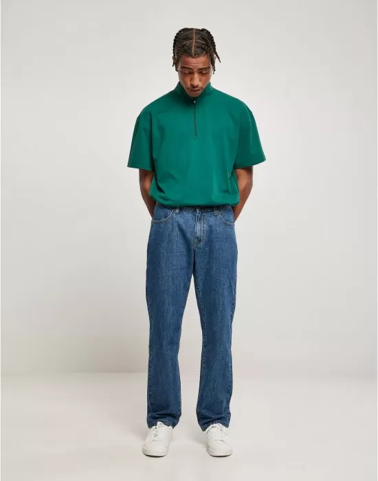 Мъжки дънки в цвят индиго Urban Classics, Дънки - Hoodstyle.bg